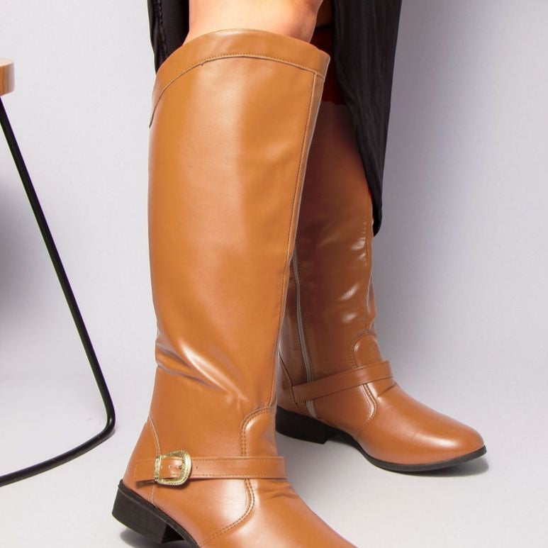 Bota Montaria Fivela Cano Alto 8062