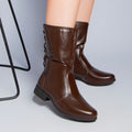 Bota Feminina Montaria Cano Medio 8064