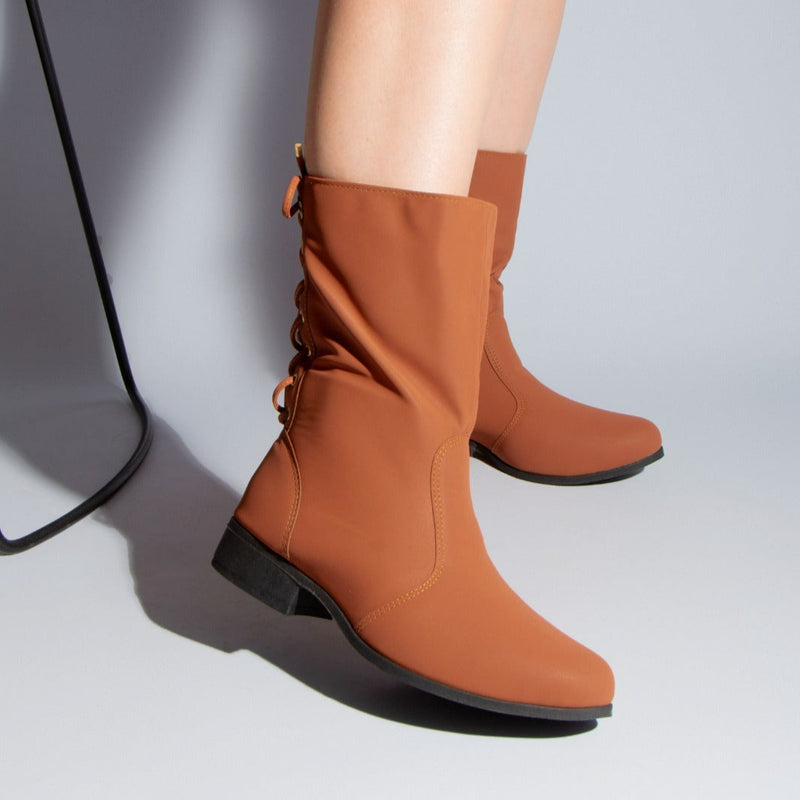 Bota Feminina Montaria Cano Medio 8064