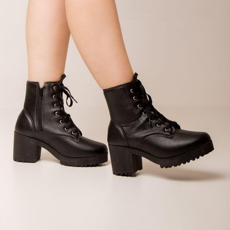 Coturno Feminino Cano Baixo 8004